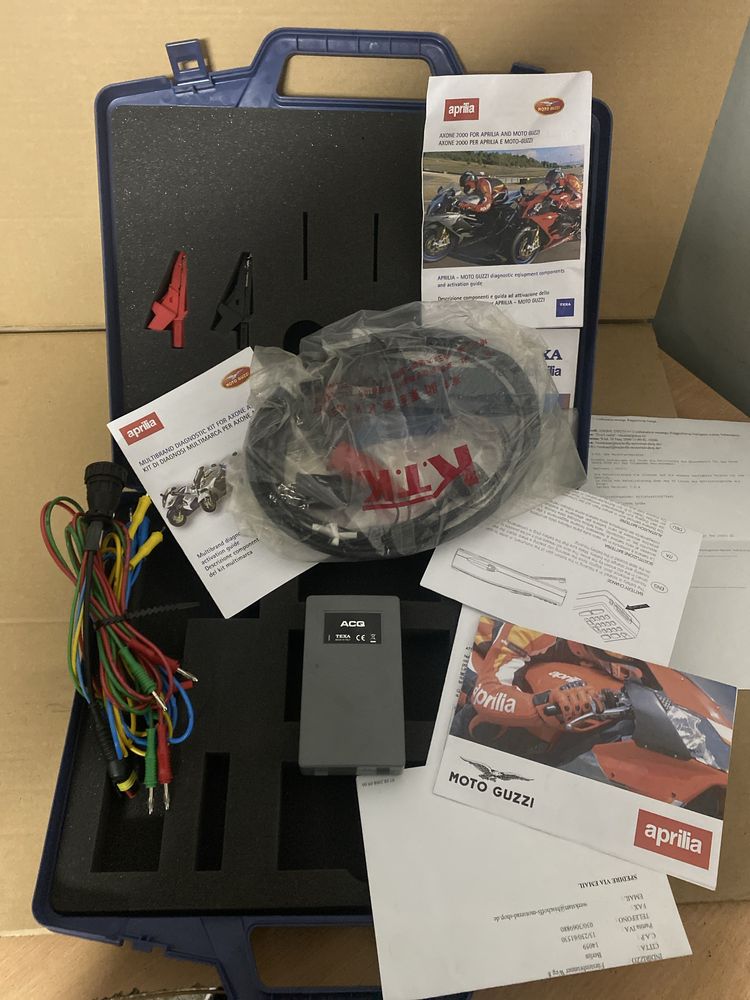 Texa ACQ ACQ2 Aprilia Moto Guzzi Axone 2000 Tester Interface Komputer