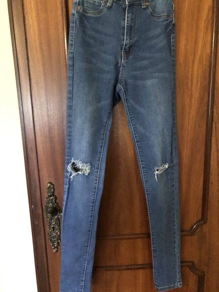 Calça ganga Sra tam 34