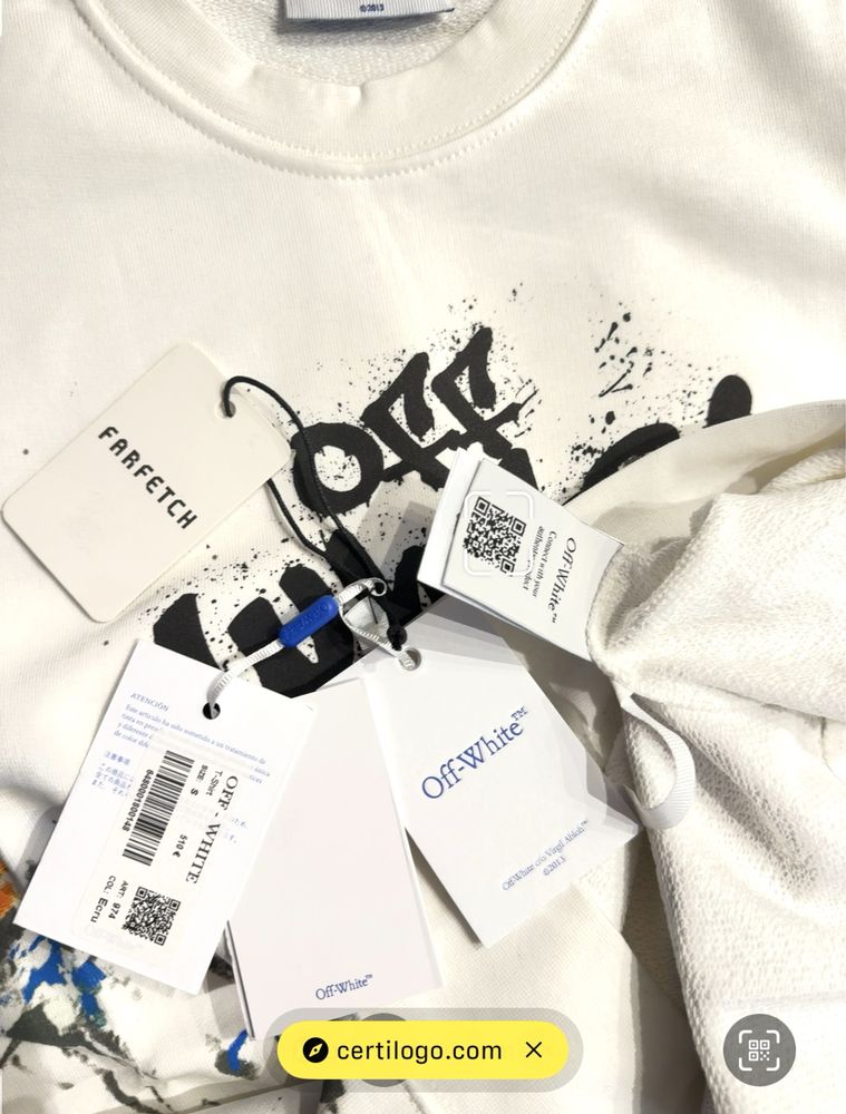 Off White dres meski komplet
