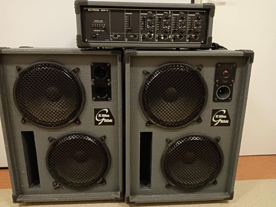 Kolumny + wzmacniacz