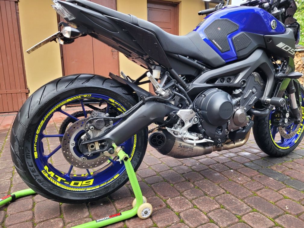 Yamaha mt 09 2018 Polski salon
