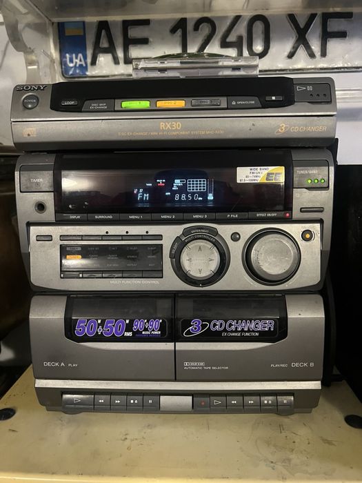 Музыкальный центр Sony RX 30