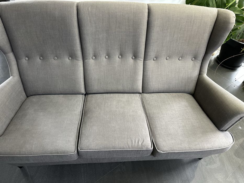 Sofa IKEA 3-osobowa – ciemnoszara
