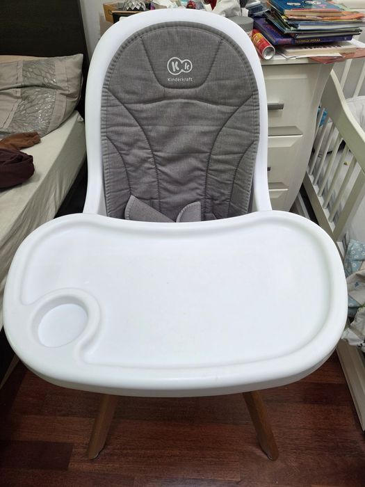 Krzesełko Kinderkraft Tixi 2 w 1 kolor szary
