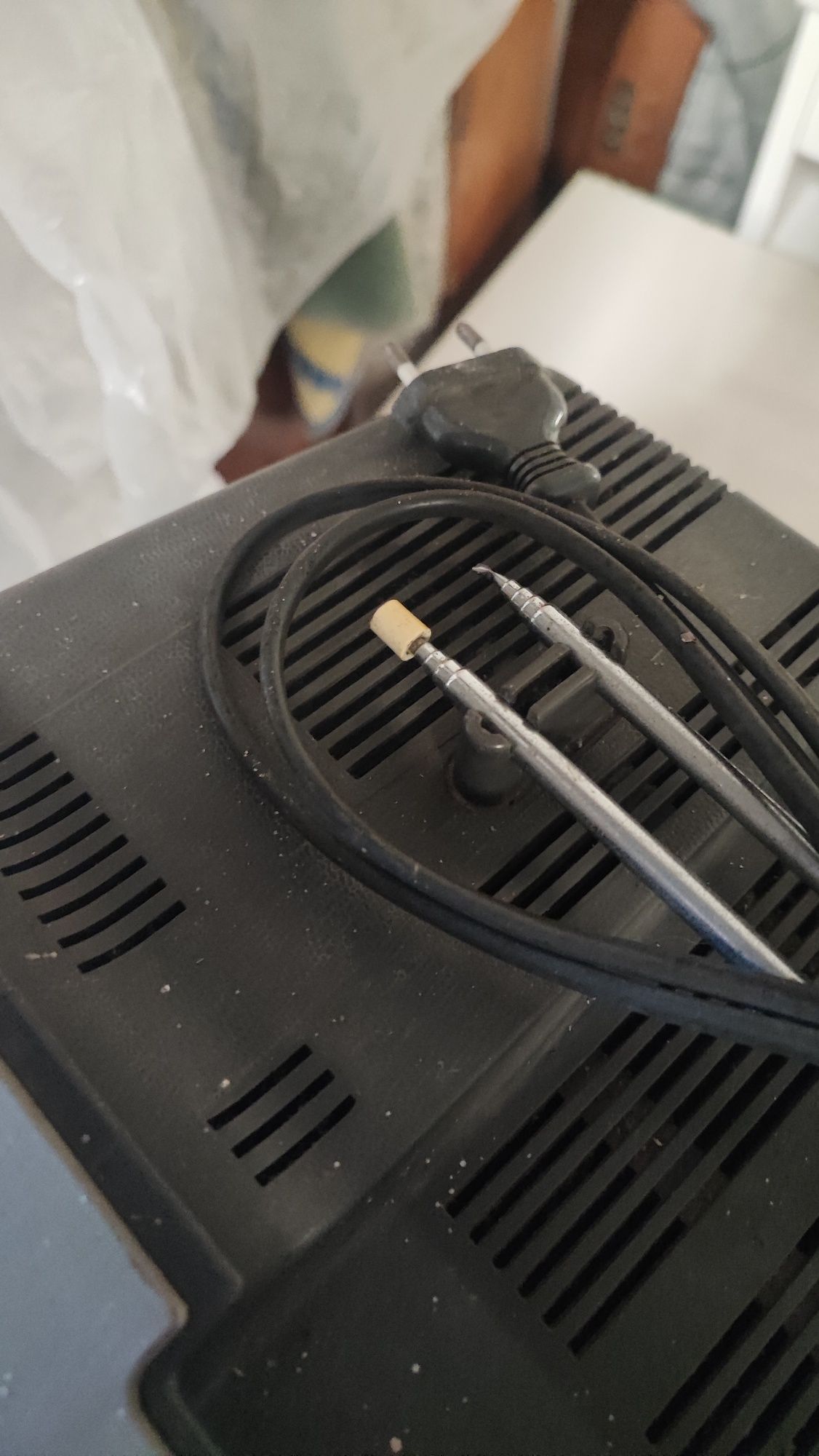 Tv antiga preto e branco