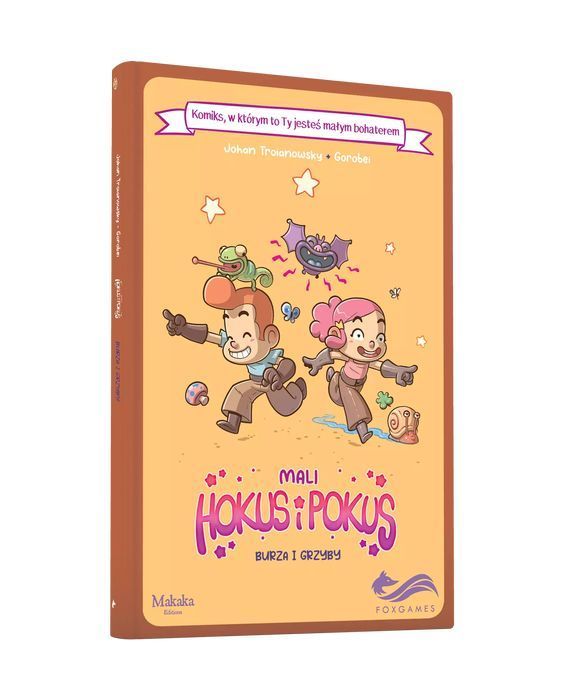 Komiks paragrafowy. Mali Hokus i Pokus. Burza i grzyby