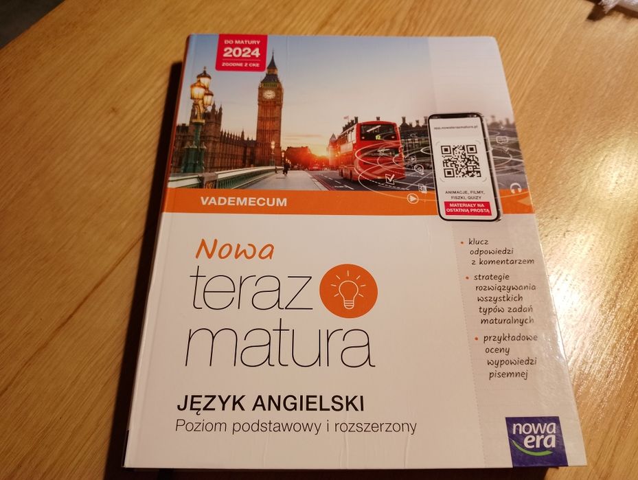 Vademecum Repetytorium język angielski poziom podstawowy i rozszerzony