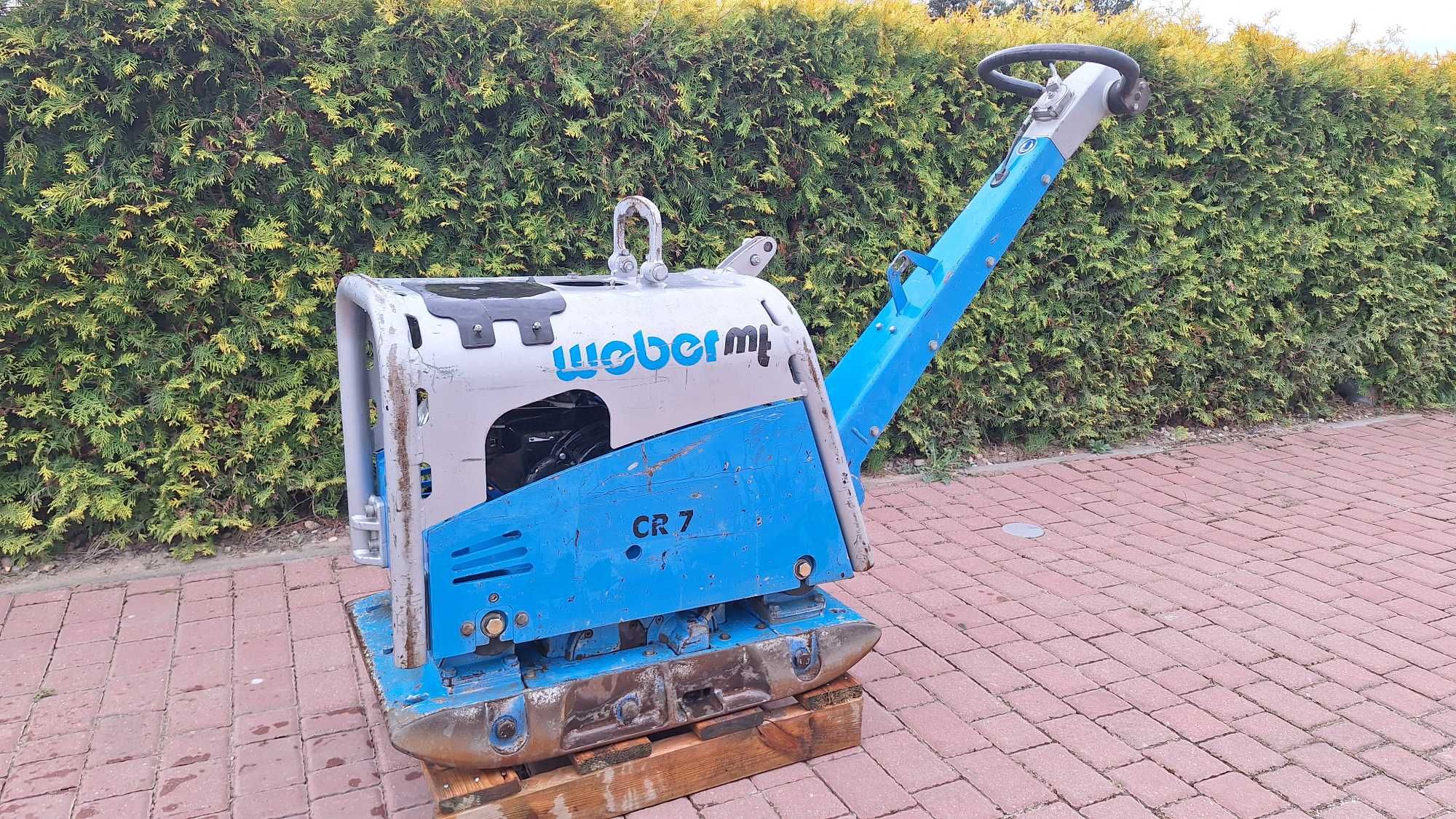 Zagęszczarka płytowa WEBER CR7 437 kg ubijak gruntu 450 wysyłka