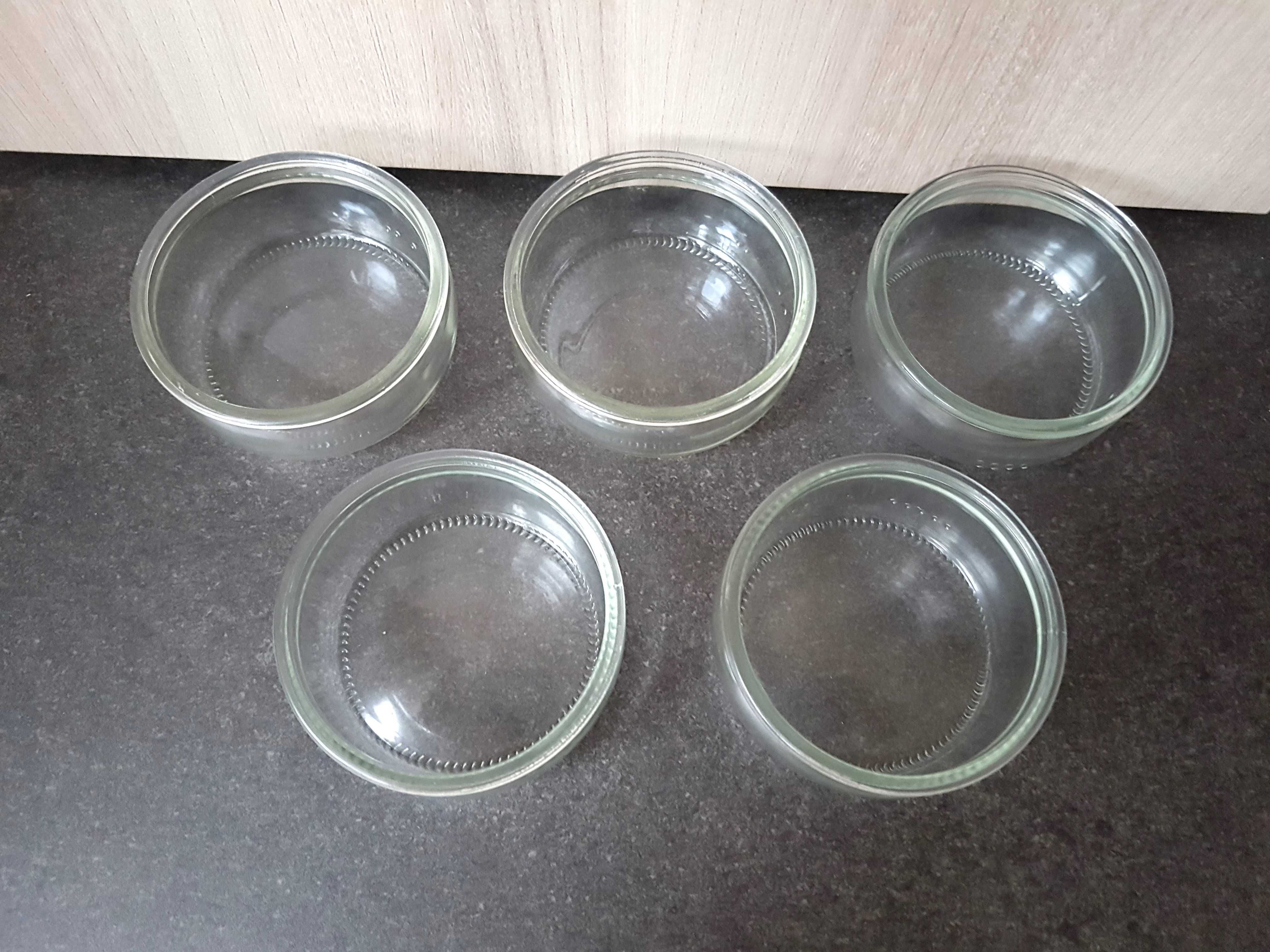 Szklane mini słoiczki świeczniki - 10 szt