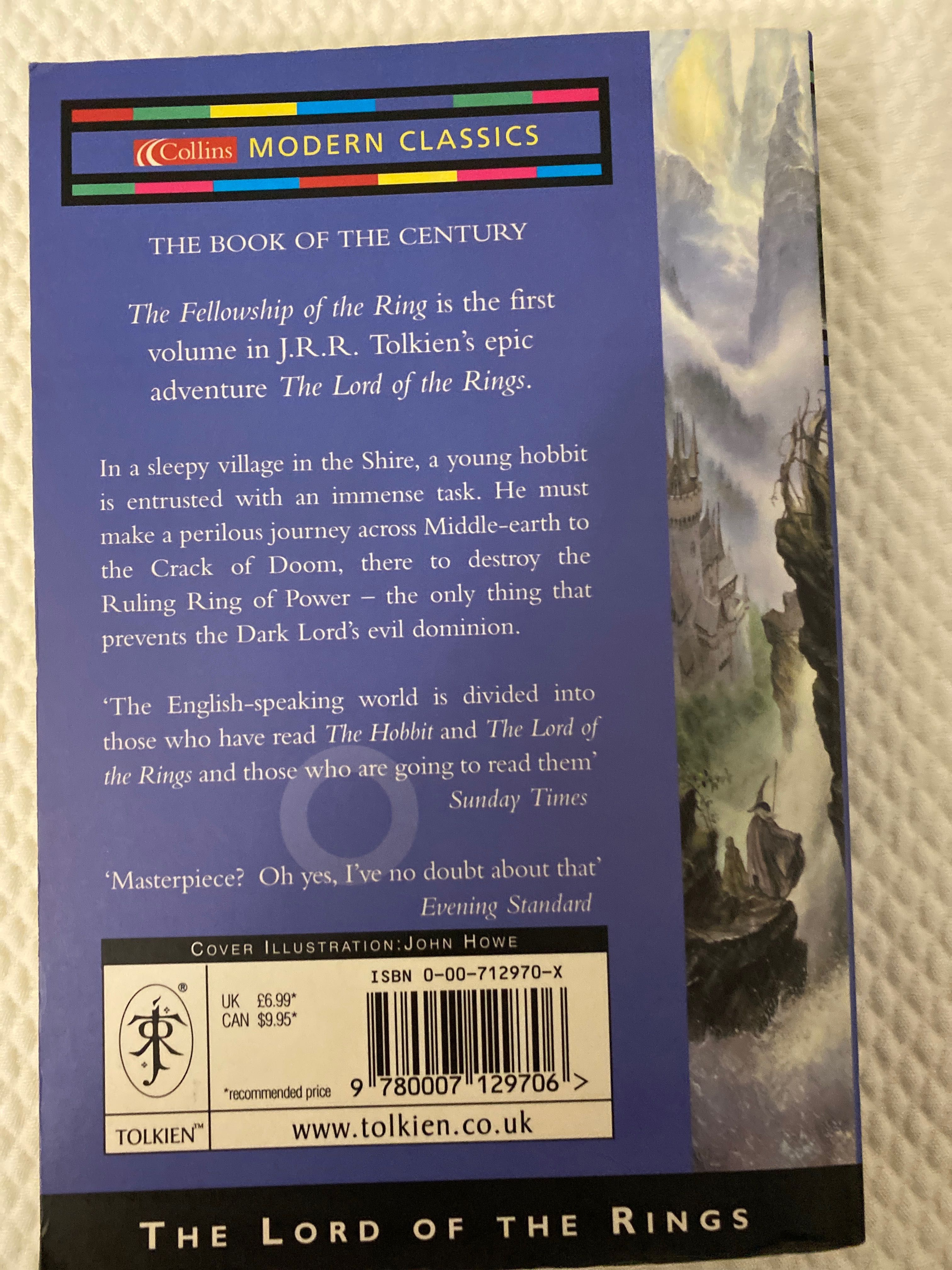 The Lord of the Rings Part one - The fellowship of the ring