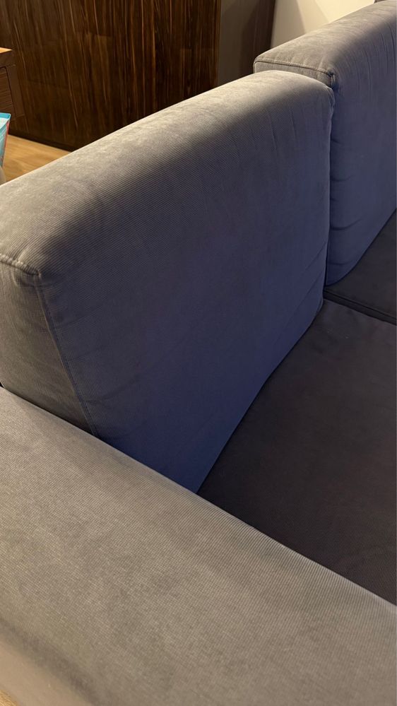 Sofa de Sala 3 Lugares com chaise longue