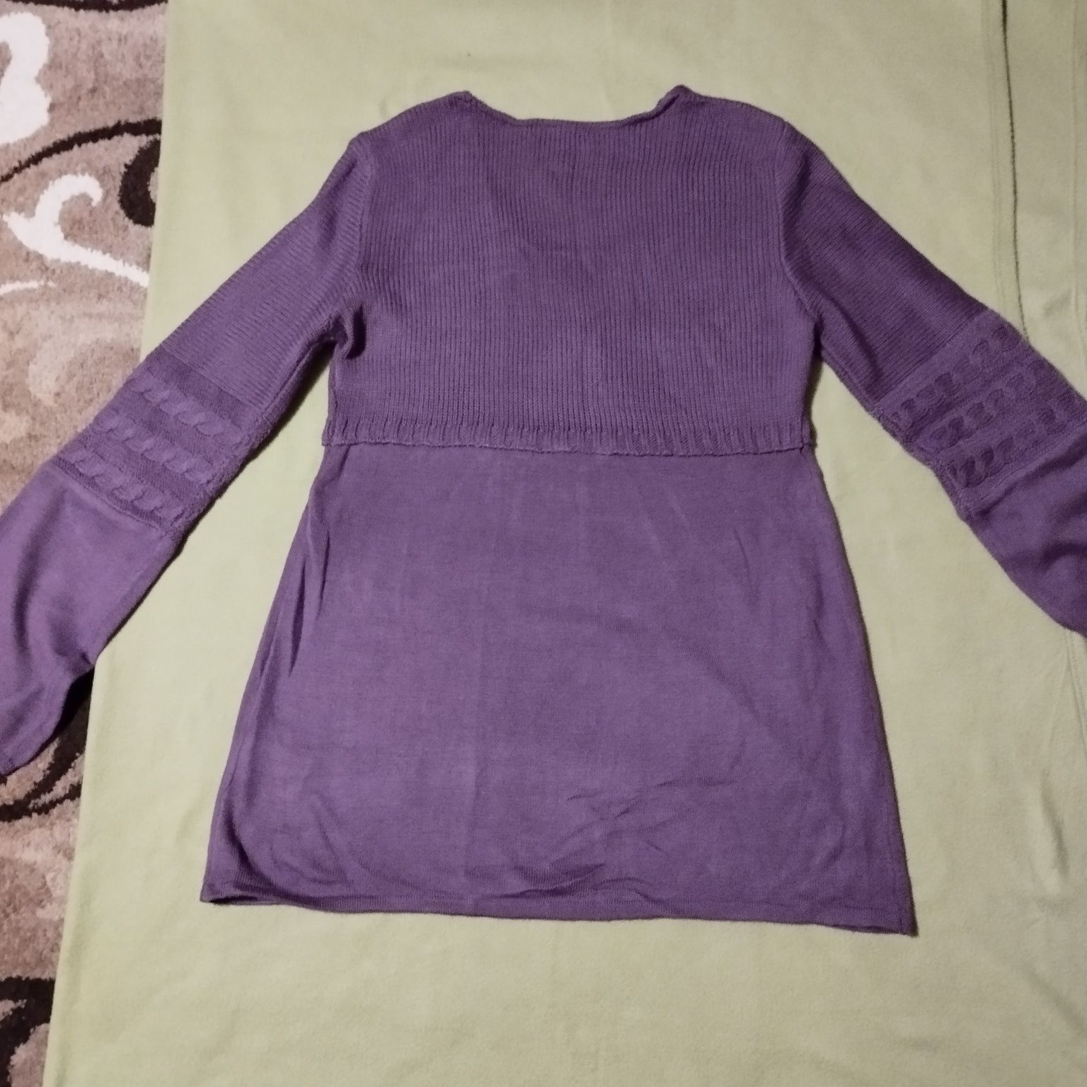Кофточка кофта фиолетовая 48-50 размер