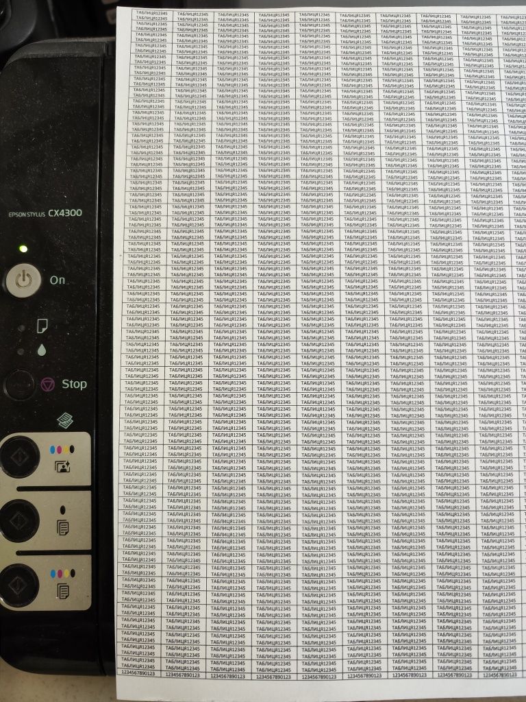 Принтер Epson CX4300 Нові КПК t26 t27 tx117 tx119 c91 c51 tx109