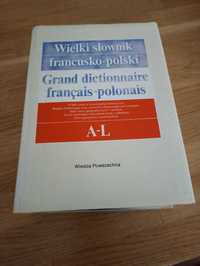 Wielki słownik francusko-polski (dwa tomy)
