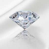 Moissanit 0,6ct 5,5mm VVS1 D Moissanite Excellent Brylant Diament