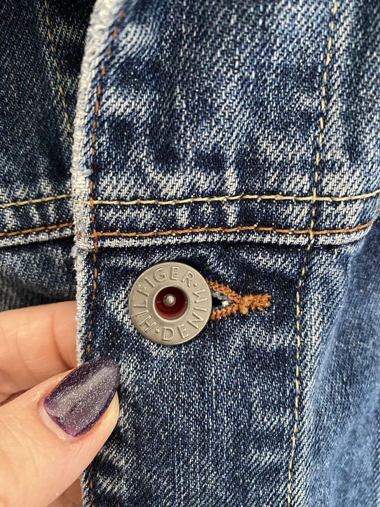 Kurtka jeansowa Tommy Hilfiger (M) - 100% bawełna!