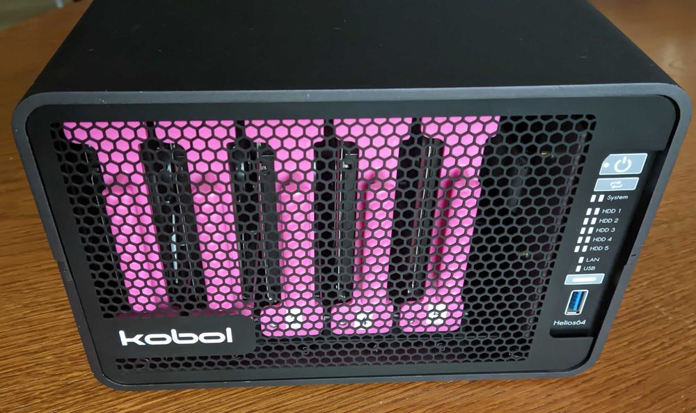 Serwer NAS Helios64 4x2TB Seagate Ironwolf