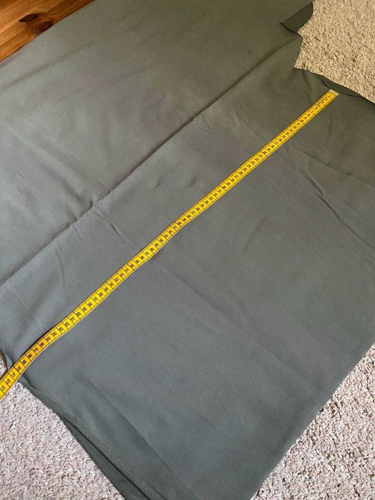 Dresówka pętelka khaki 70 cm