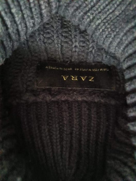 59. Ciepły golf/sweter męski rozmiar M firmy ZARA