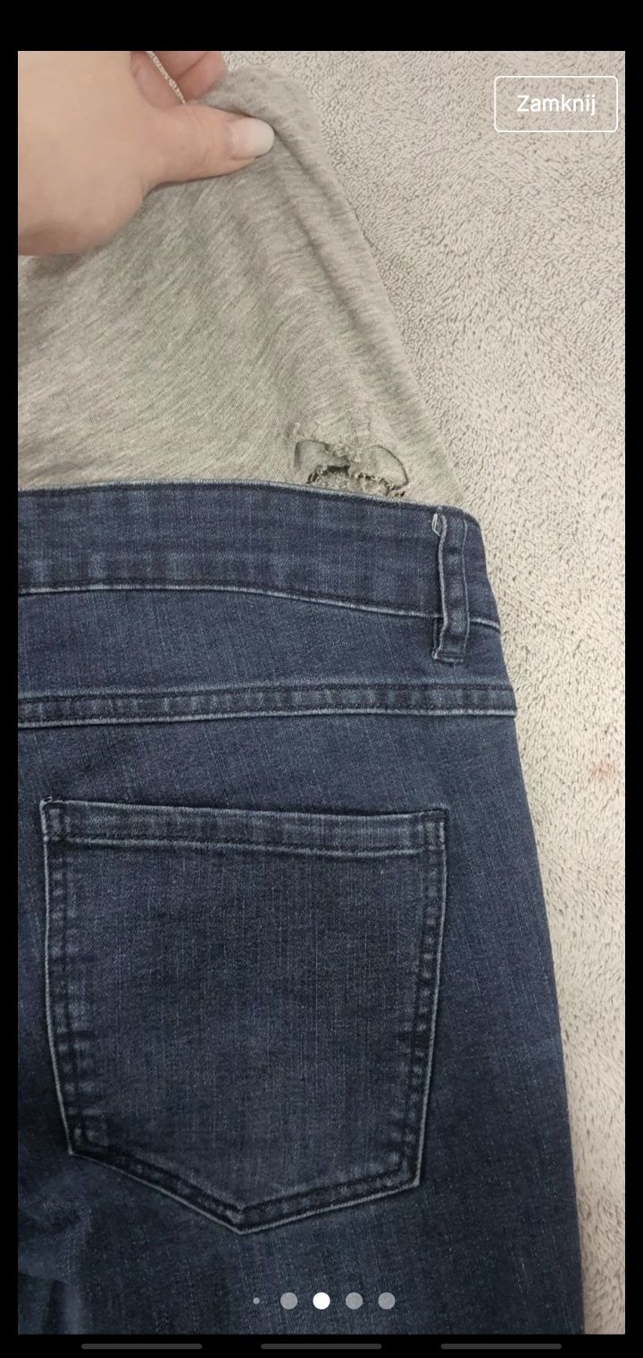 Spodnie jeansy ciążowe ESMERA