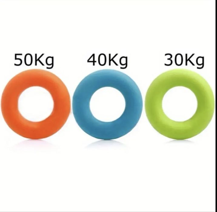 Силіконові еспандери-кільця для тренування кисті (30 кг, 40 кг, 50 кг)
