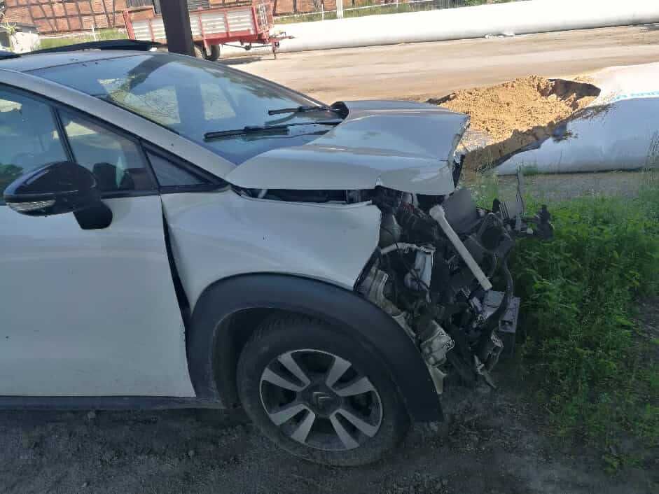 Samochód osobowy Citroen C3 Aircross 1.6,Pojazd w stanie uszkodzonym