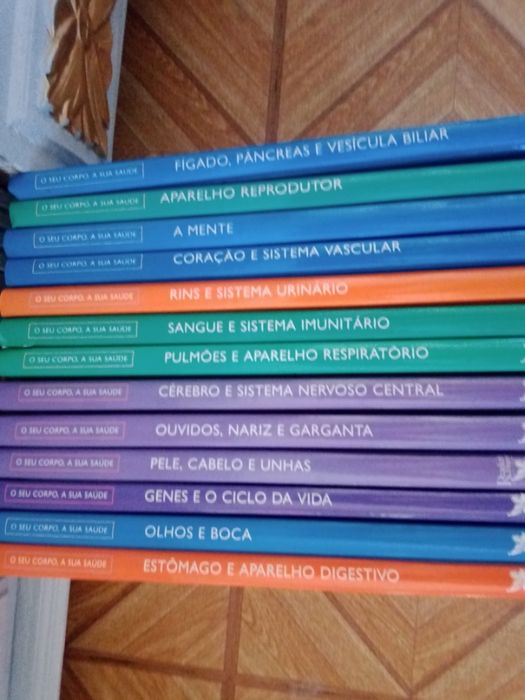 Livros "o seu corpo, a sua saúde"