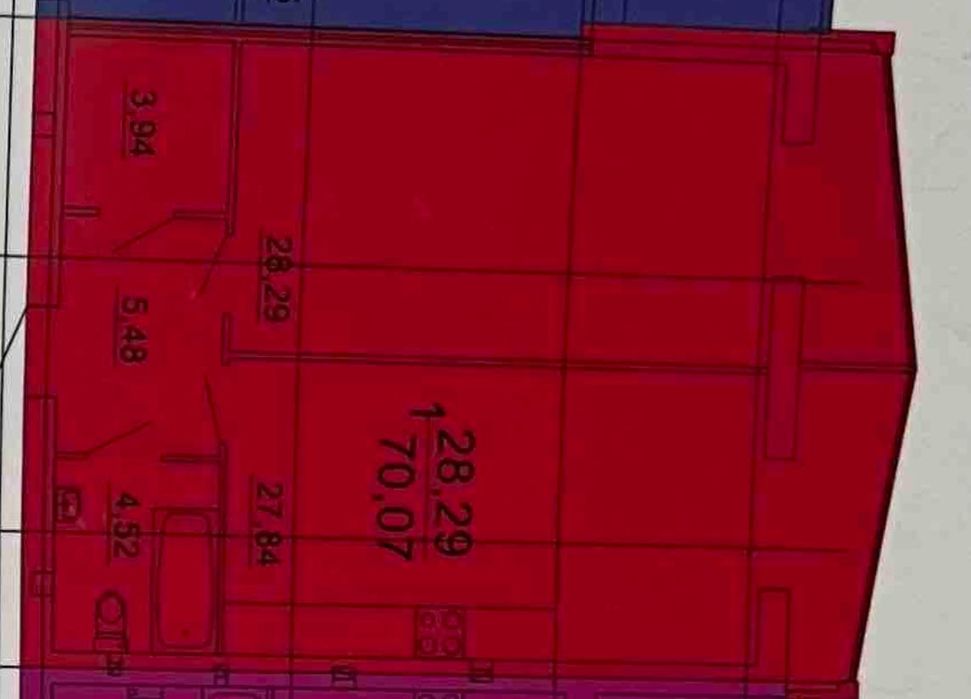 Простора однокімнатна квартира в ЖК Симфонія