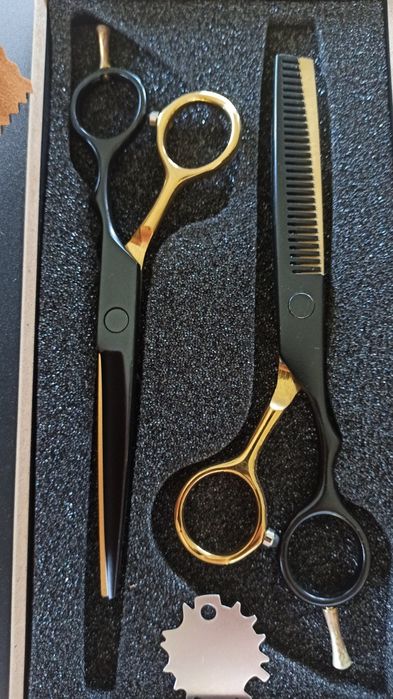 Nożyczki i degażówki  fryzjerskie