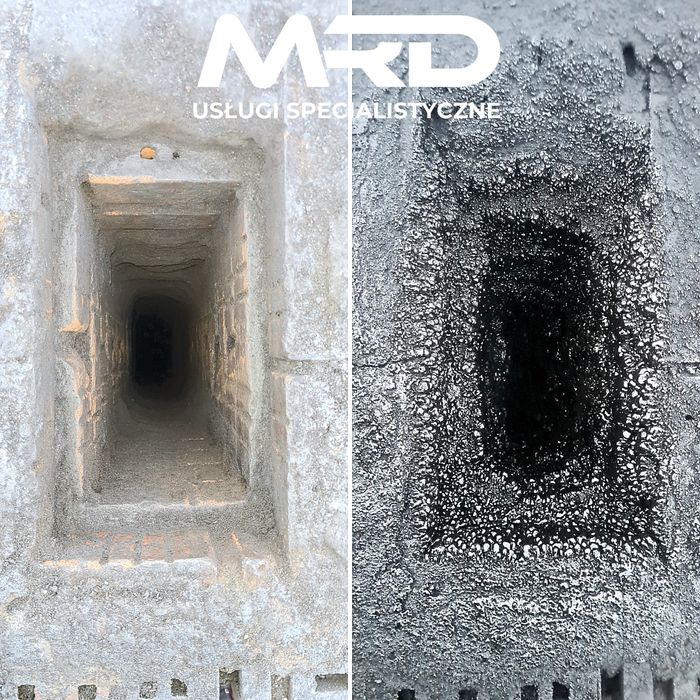 Mechaniczne czyszczenie komina – sadza, smoła, szkliste osady