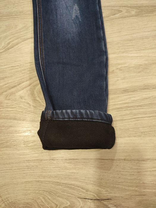 Теплые Джинсы на флисе.Штаны для девочки.Подростковые.На рост 146-165р