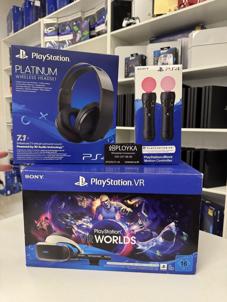 Магазин! Окуляри\Шолом Playstation VR + Камера!