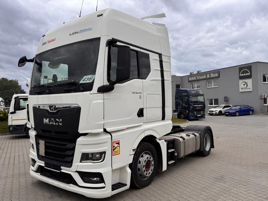 MAN TGX 18.470 4X2 LL SA, po kontrakcie, duża kabina, retarder  TG3, GX, po kontrakcie, 2 ŁÓŻKA, ACC, LGS, retarder, duże zbiorniki