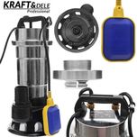 KRAFT&DELE Pompa Do Wody Brudnej Czystej Pływak Rozdrabniacz 2900W 2"
