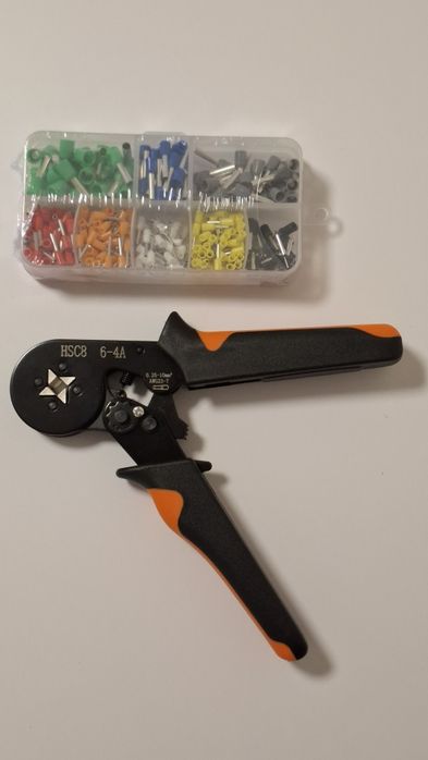 Обжимные клещи(кримпер)+набор наконечников 400шт
