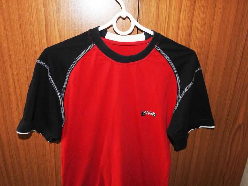 T-shirt koszulka męska/chłopięca 152 - XS - czerwona