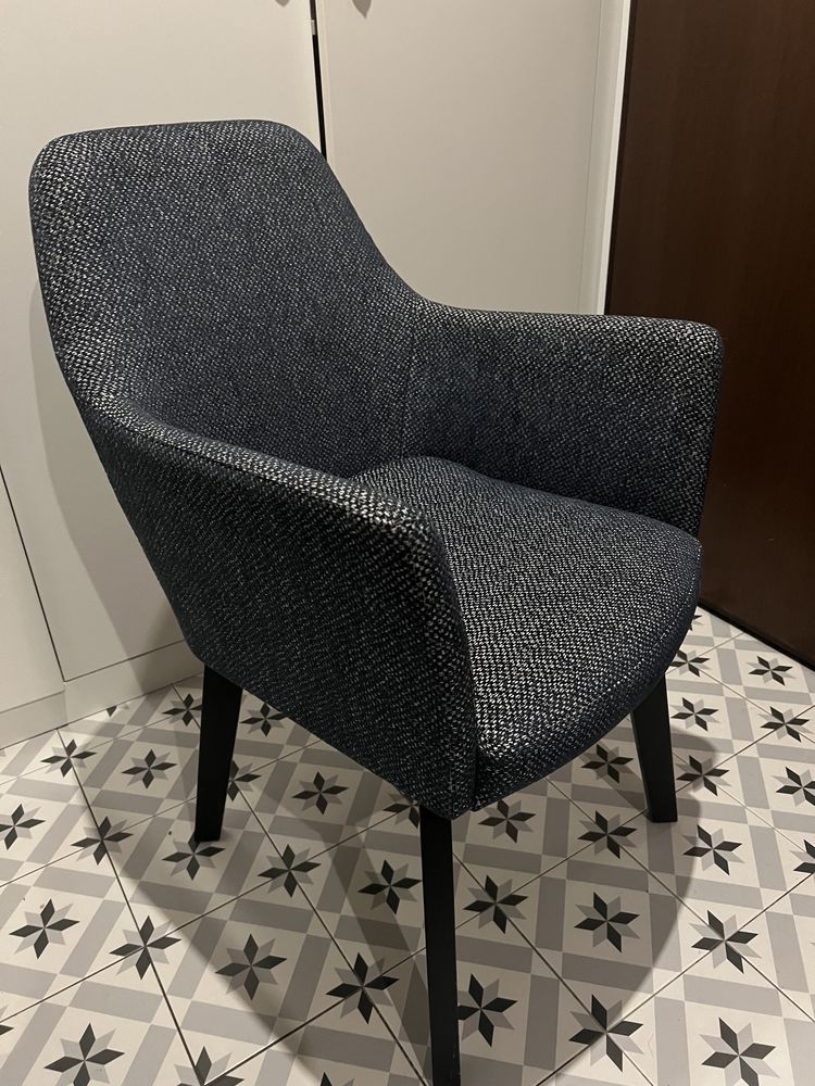 Krzesło obrotowe krzesła do jadalni tapicerowane