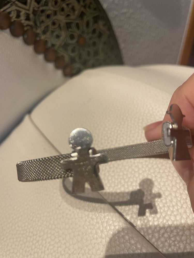 Pulseira em aço filhos