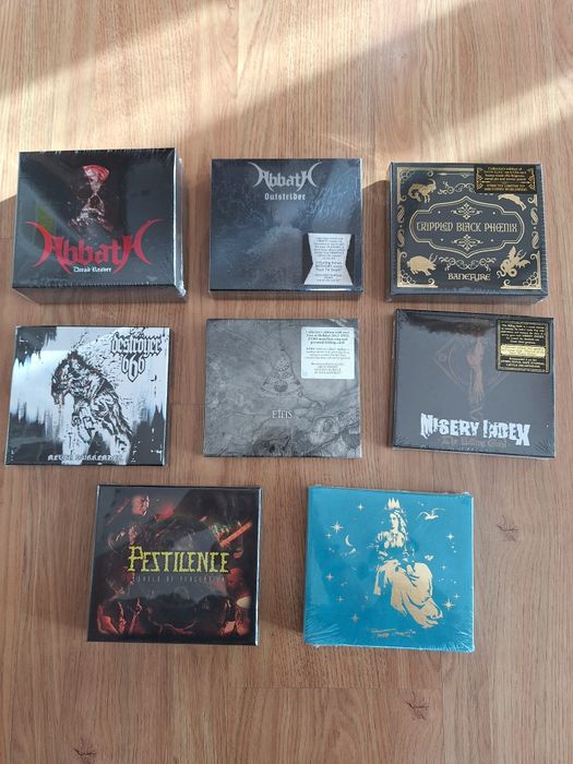 CD Boxes seladas - Metal