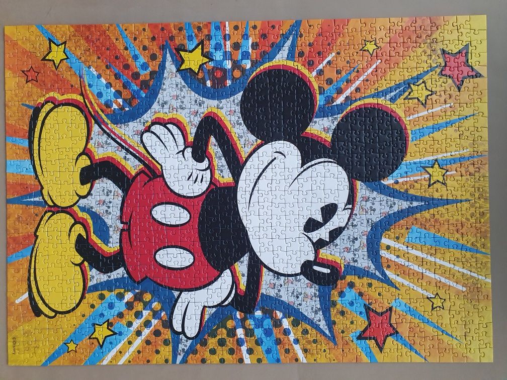 Puzzle 1000 ravensburger Disney mickey