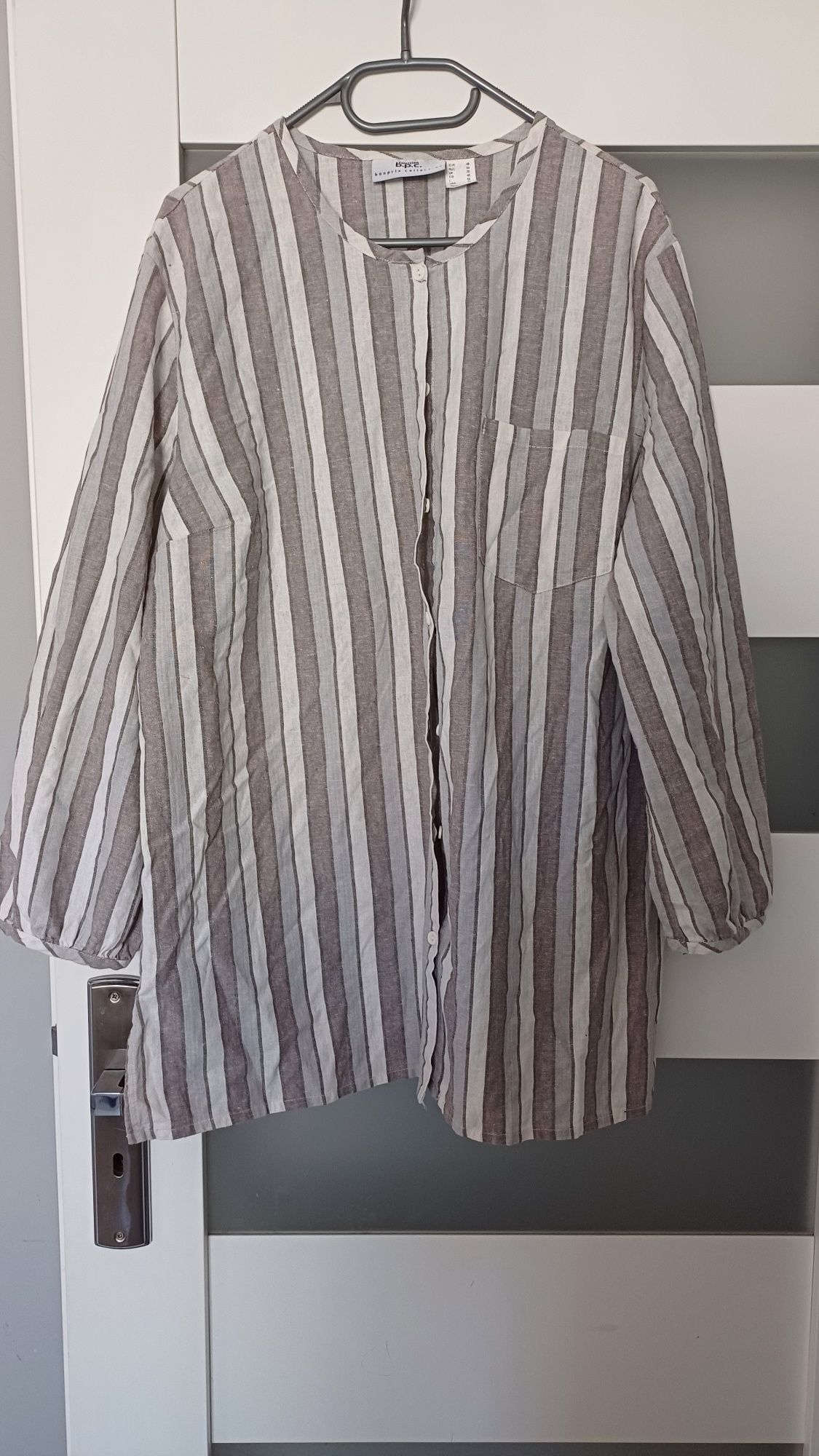 Koszula Lniana Bonprix 46