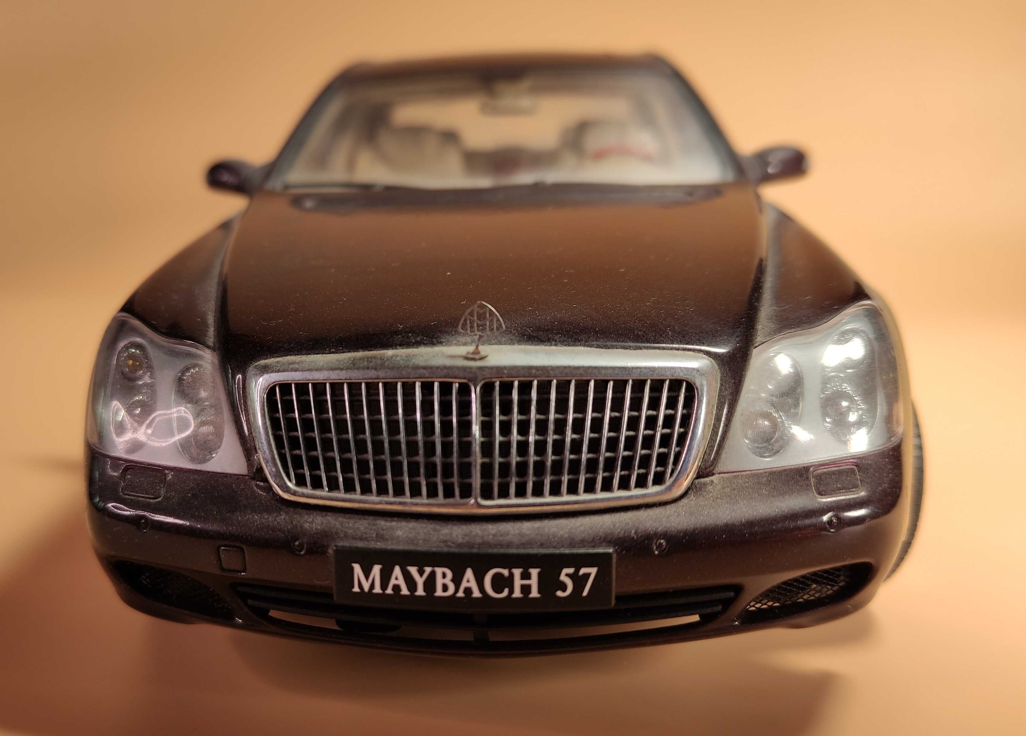 Элитная редкая автомодель AUTOart Maybach 57 1:18 с кожаными сиденьями