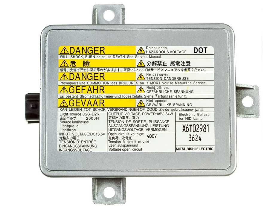 Balastro Luzes Xenon Mitsubishi X6T02981 Mazda Honda (NOVO)