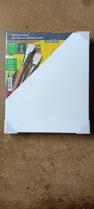 6 Telas de Pintura (25 x 30 cm)