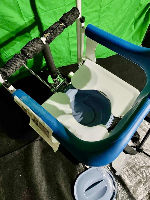 130 KG Hydrauliczny wózek inwalidzki do podnoszenia pacjenta do domu,