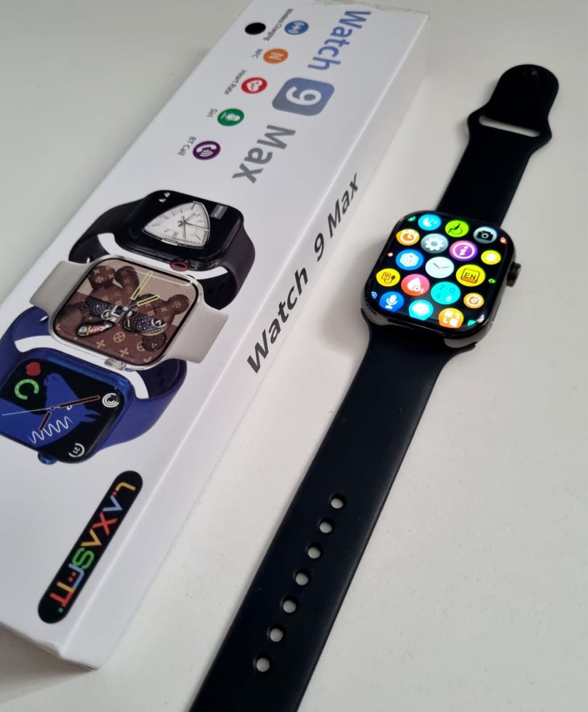 Smartwatch czarny MAX 9