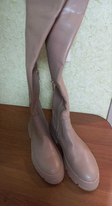 Чоботи-ботфорти Miraton