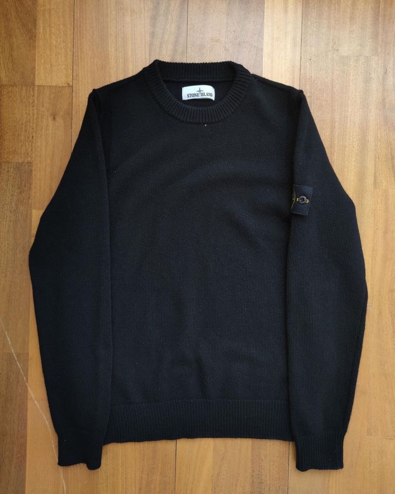 Stone Island Reverse Lambswool Crew/ Вязаный свитшот Стон Айленд