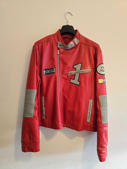 Jaqueta em pele italiana