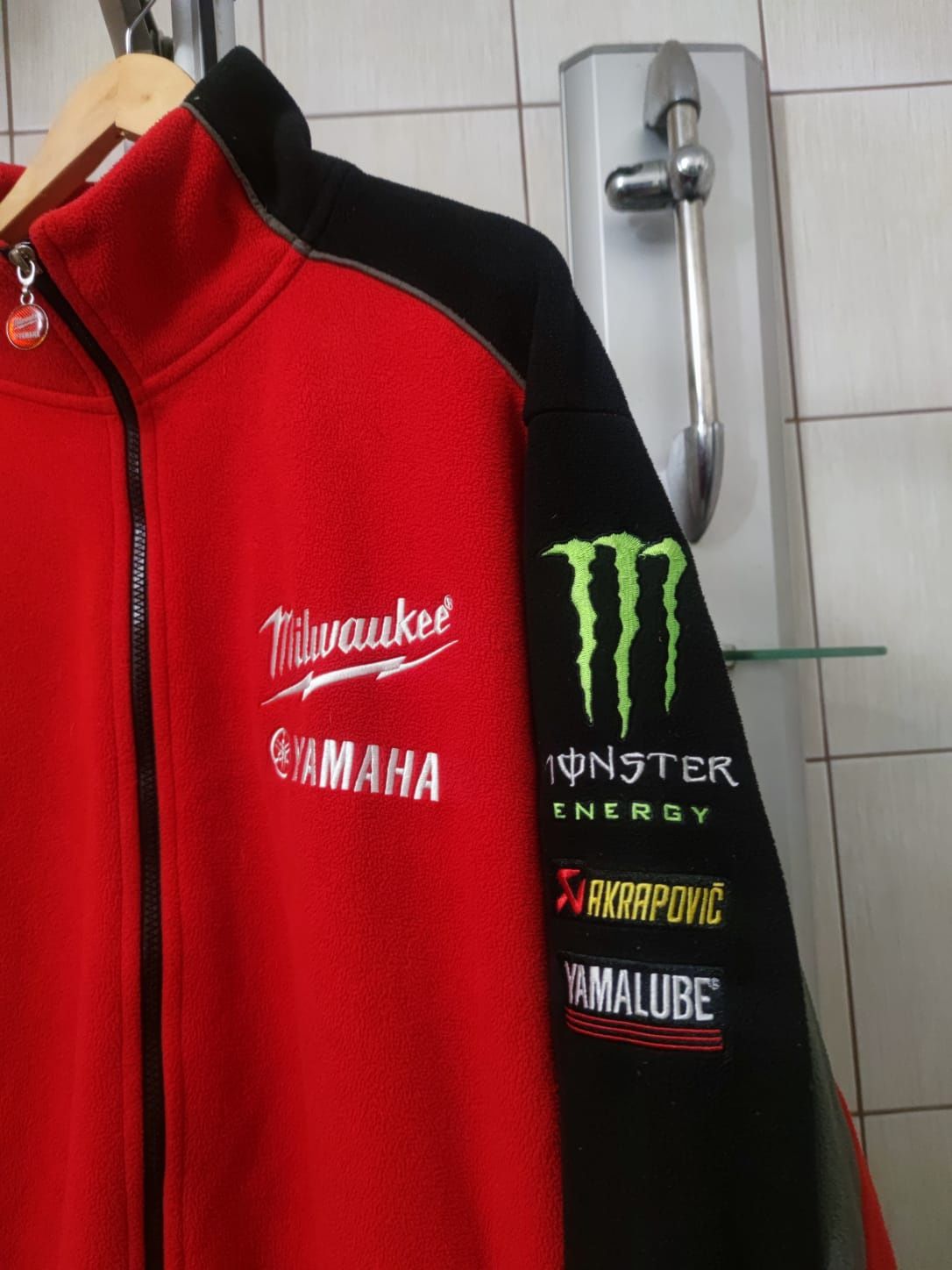 bluza hoodie sweter xl xxl polarowy Monster energy Milwaukee Yamaha ra